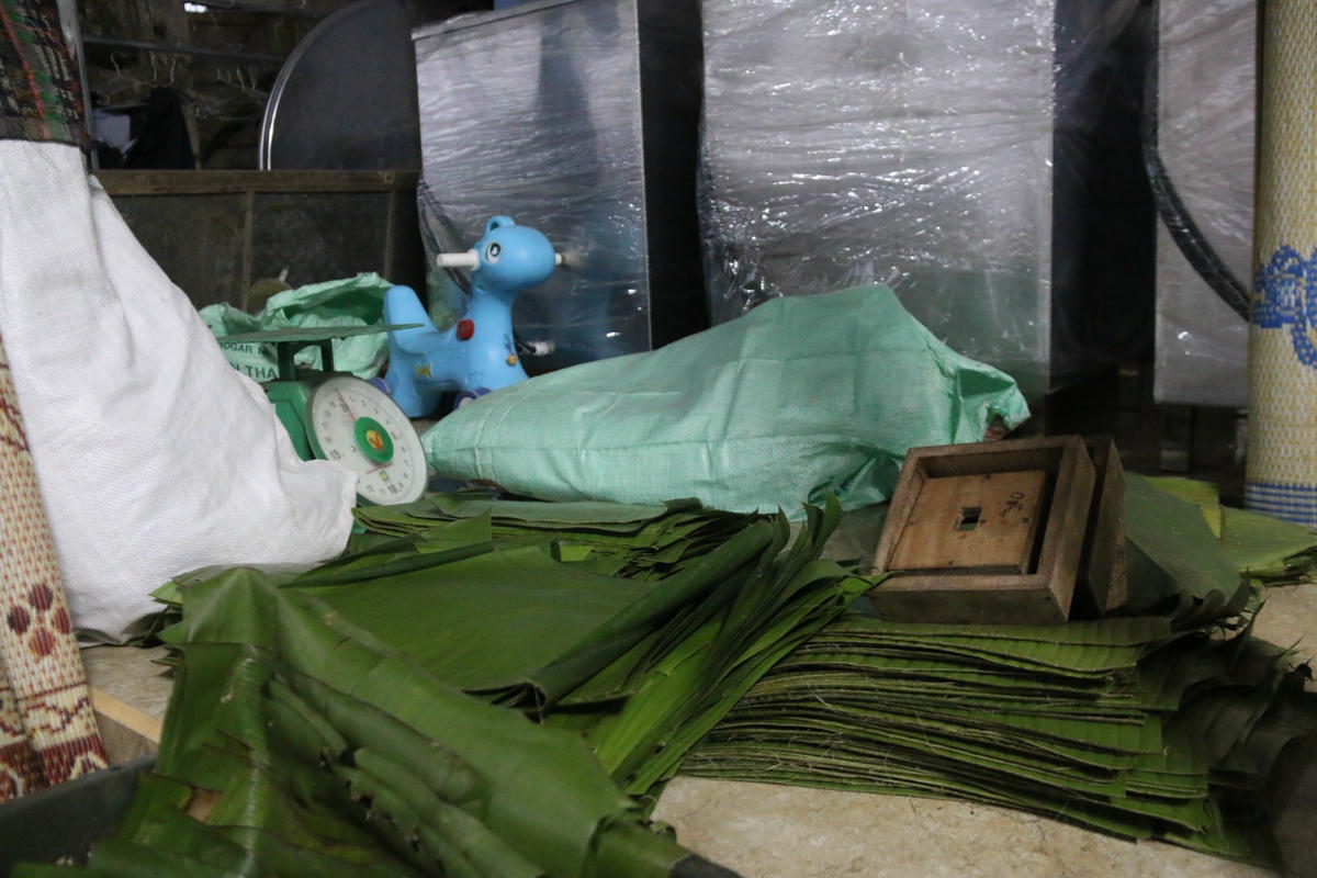 Để có chiếc bánh đạt chuẩn, các nguyên liệu được cân đo, đong đếm cẩn thận.