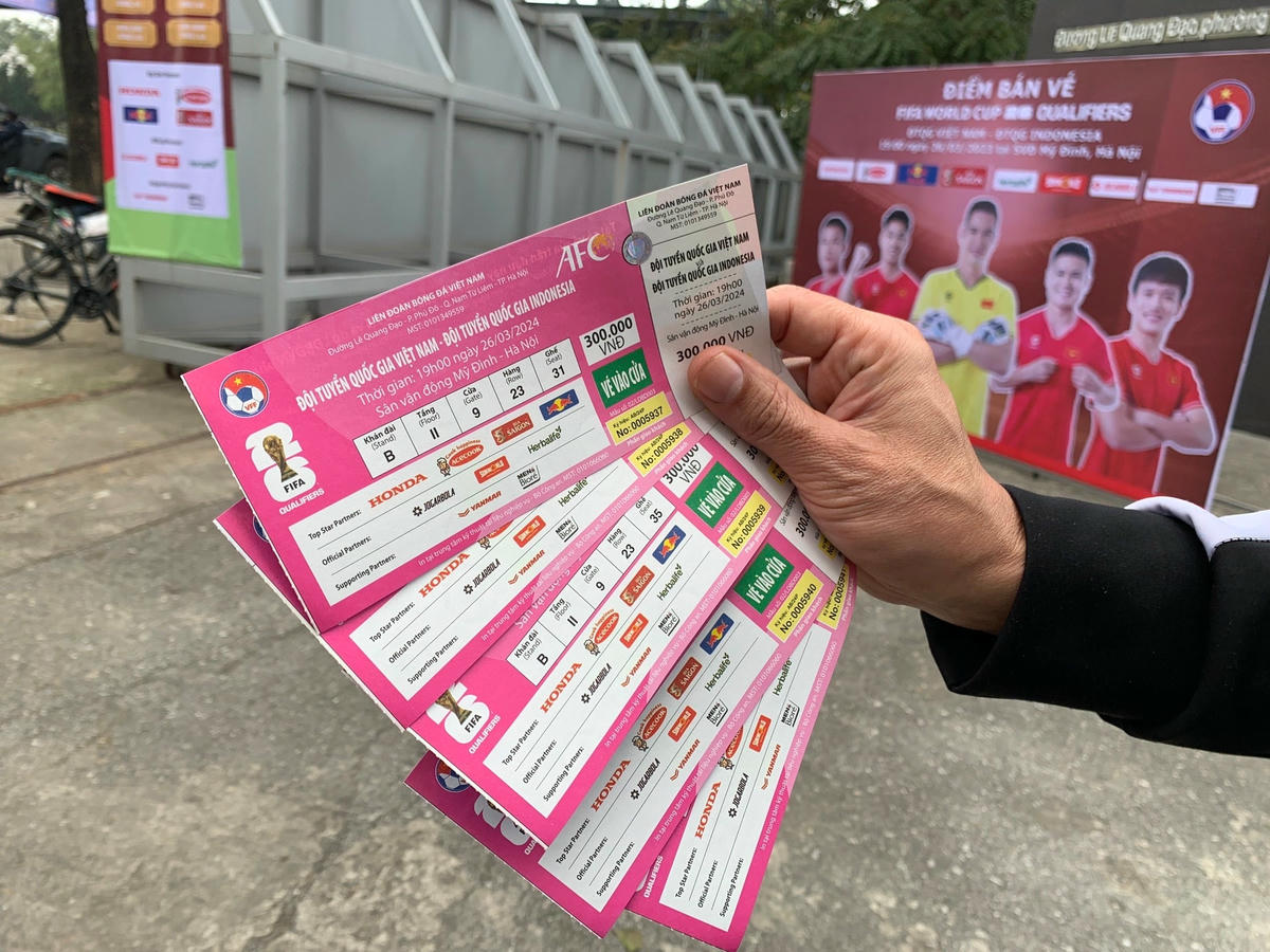 Vé xem trận đội tuyển Việt Nam - Indonesia tại Mỹ Đình ngày 26/3 ế ẩm - 4