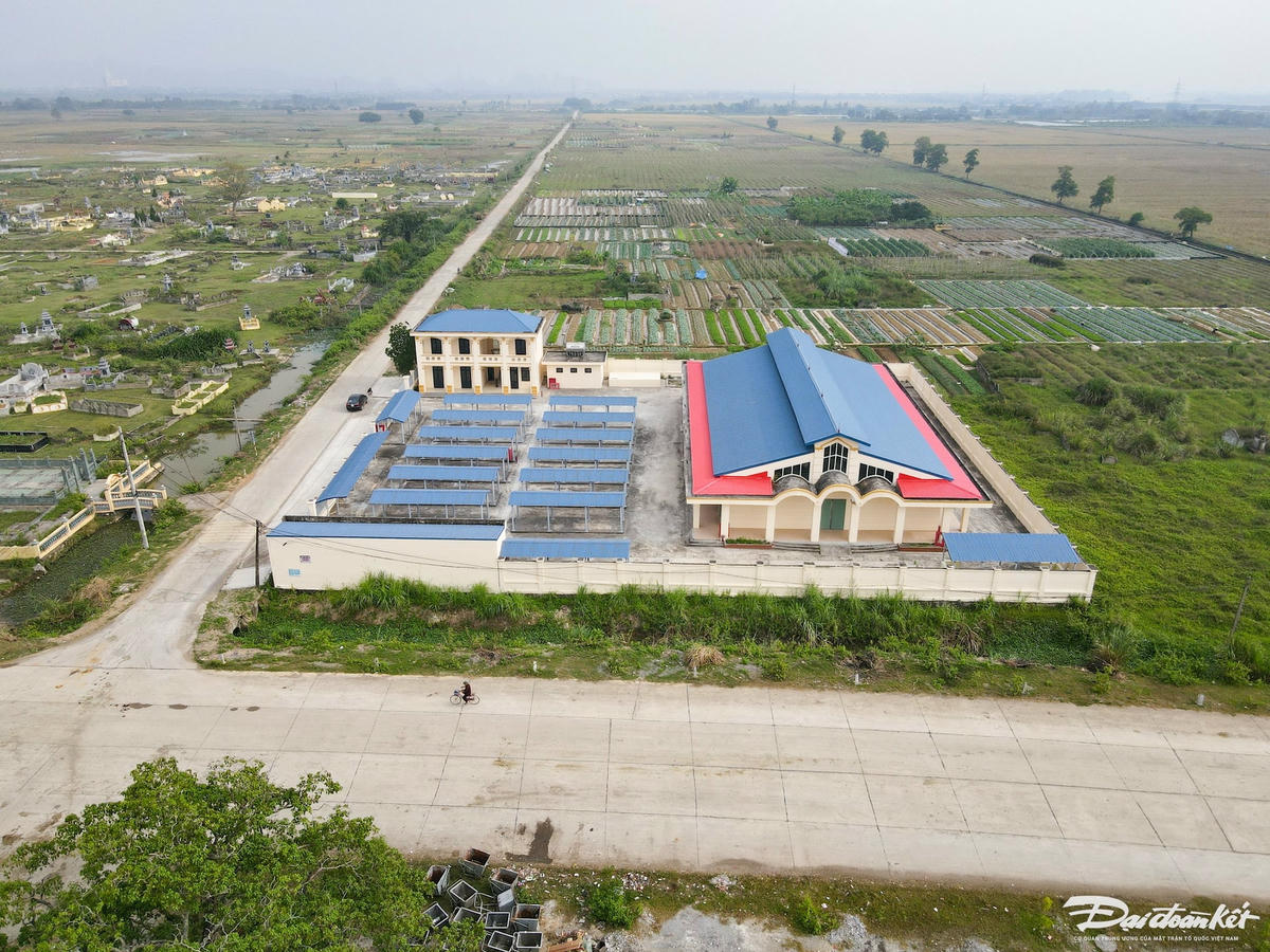 Chợ đầu mối tại xã Gia Tiến (huyện Gia Viễn, tỉnh Ninh Bình) được đầu tư gần 15 tỷ đồng, hoàn thành vào năm 2016