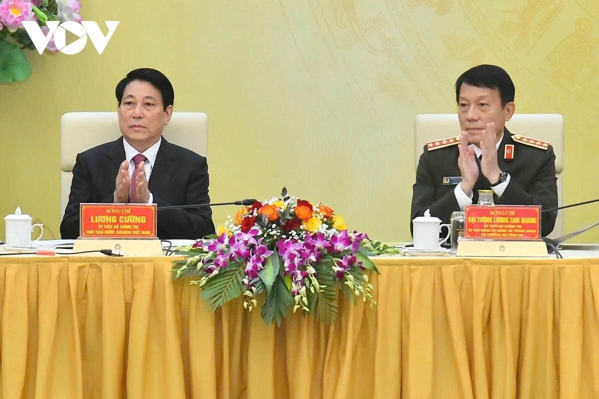 bai viet cua chu tich nuoc luong cuong nhan ky niem 80 nam ngay truyen thong cand hinh anh 2