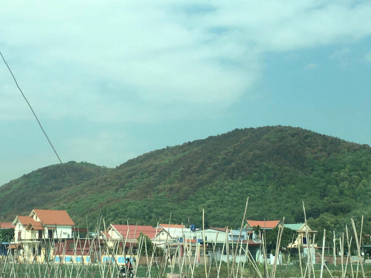 Khu vực rừng phòng hộ bị cháy