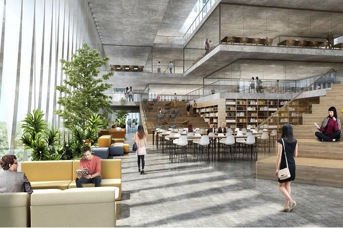 Thư viện sách “khổng lồ” đầu tiên ở Việt Nam với hàng triệu đầu sách nổi tiếng của Việt Nam và thế giới.