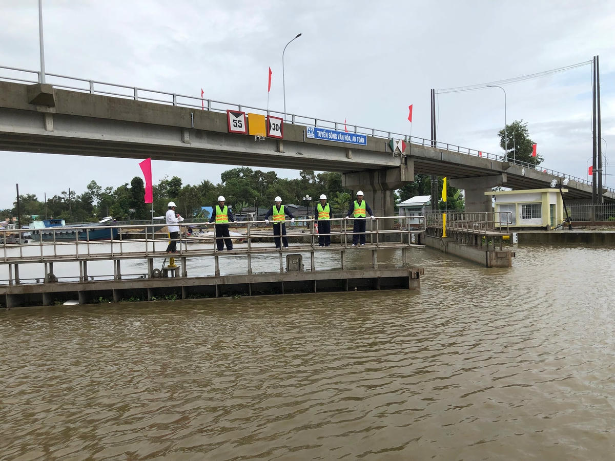 Cống Âu thuyền Ninh Quới