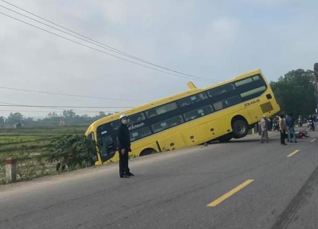 Hiện trường vụ tai nạn. Ảnh: MXH.