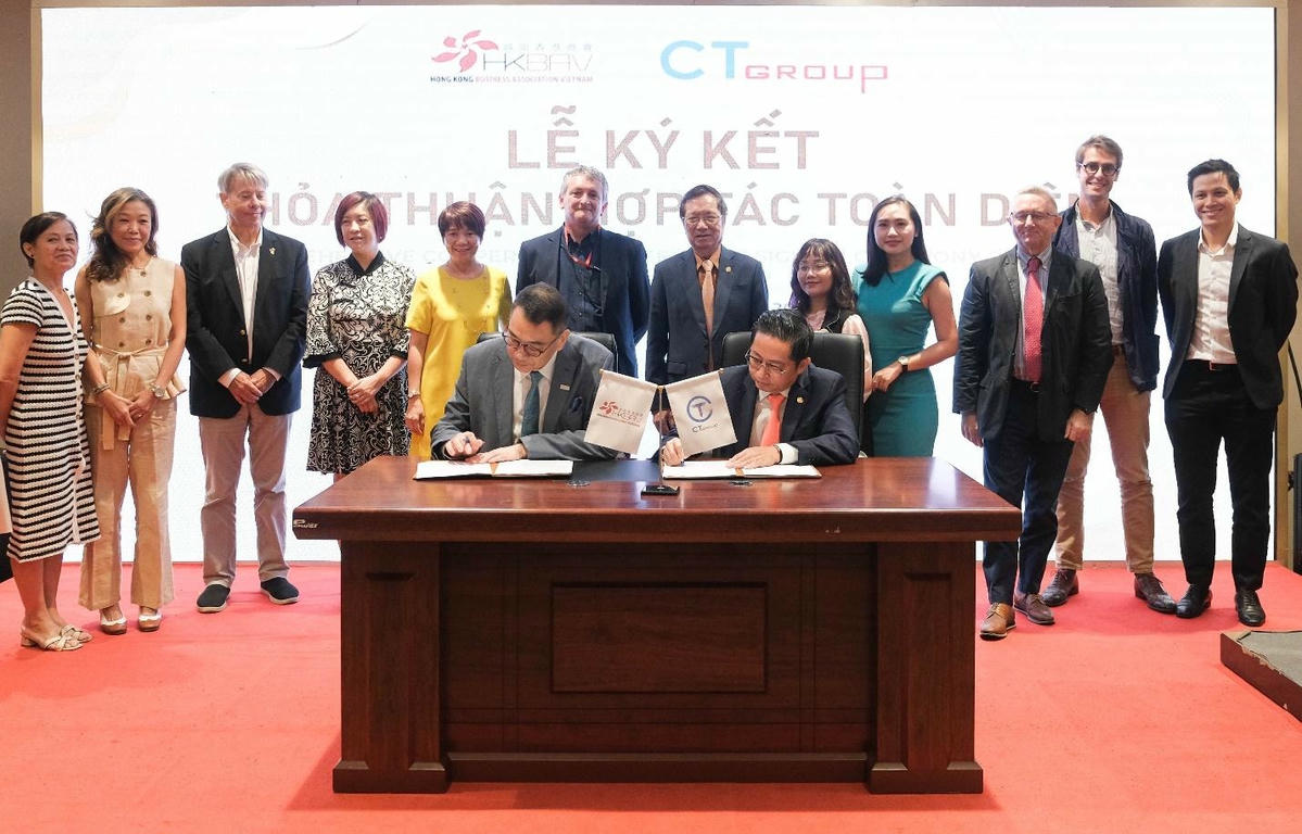Hiệp Hội Doanh nghiệp Hồng Kông Việt Nam sẽ đồng hành với CT Group mở rộng cơ hội đầu tư quốc tế.