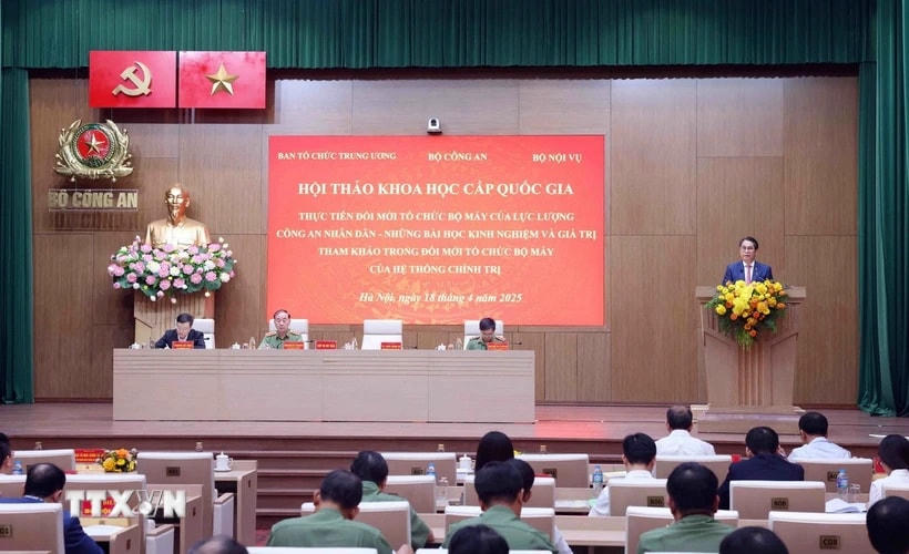 Quang cảnh hội thảo. (Ảnh: Phạm Kiên/TTXVN)