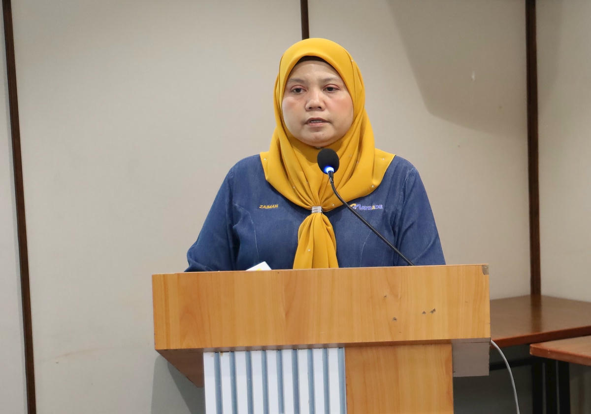Bà Zaimah Osman - Lãnh sự Thương mại, Cục Xúc tiến Thương mại Malaysia tại TP.HCM (MATRADE)