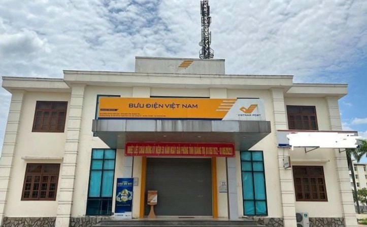 Trụ sở Bưu điện huyện Vĩnh Linh.