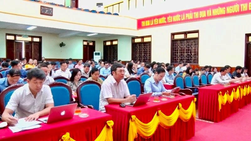 Đại biểu tại hội nghị.