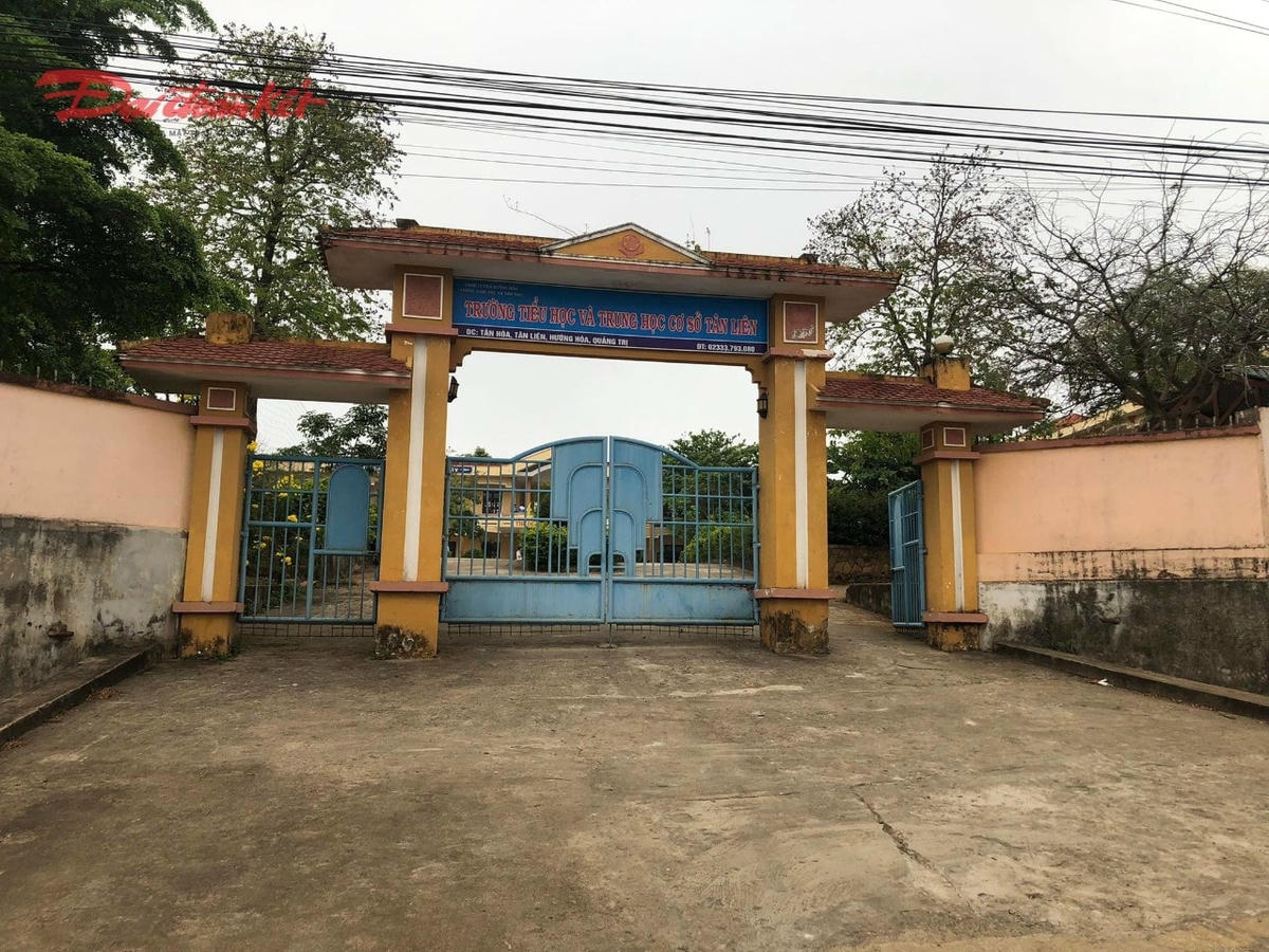 Trường TH&THCS Tân Liên.