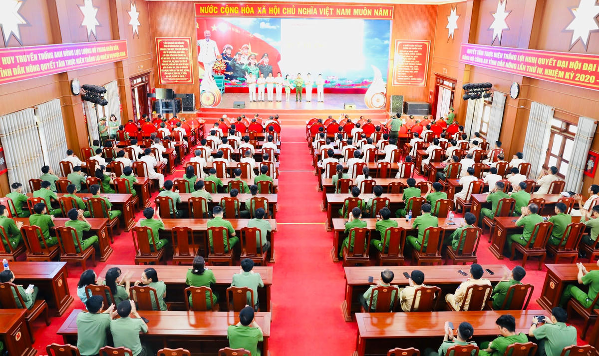 Toàn cảnh khai mạc Hội thi.