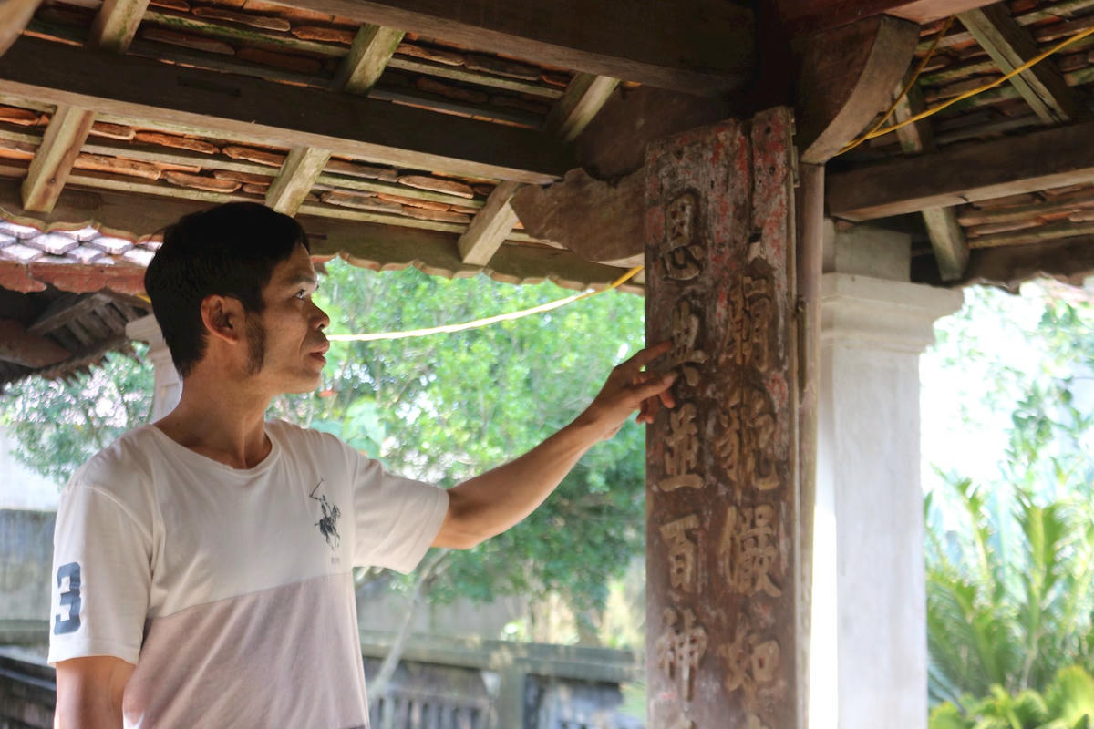 Nét cổ kính ở Trường Lưu. Ảnh HN. - Copy