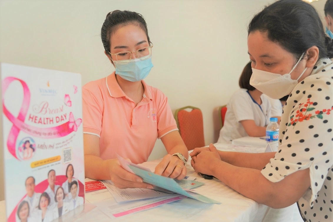 Khám sàng lọc bệnh lý tại Vinmec Times City.