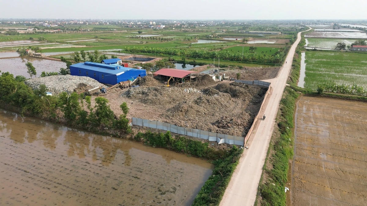 Nếu sớm được tháo gỡ về mặt bằng, Công ty TNHH Dịch vụ môi trường Hải Phòng sẽ “dốc sức” để xử lý xong toàn bộ 10 nghìn rác tồn đọng trong tháng 4/2025, sớm 3 tháng so với cam kết ban đầu. Ảnh: CTV.