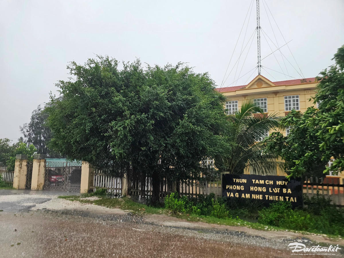 Theo cơ quan khí tượng, dự kiến từ 9h - 15h ngày 22/7, bão số 3 Wipha sẽ đổ bộ vào khu vực đất liền nước ta, trọng tâm là khu vực phía Nam Hải Phòng, Hưng Yên, Ninh Bình và Thanh Hóa. Ảnh: Đình Minh 