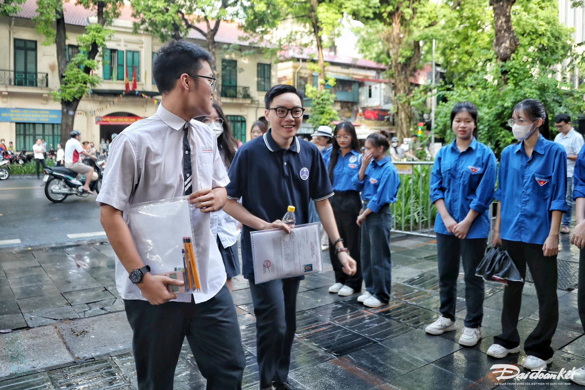 Thí sinh dự thi tốt nghiệp THPT năm 2024. Ảnh: Lê Khánh.