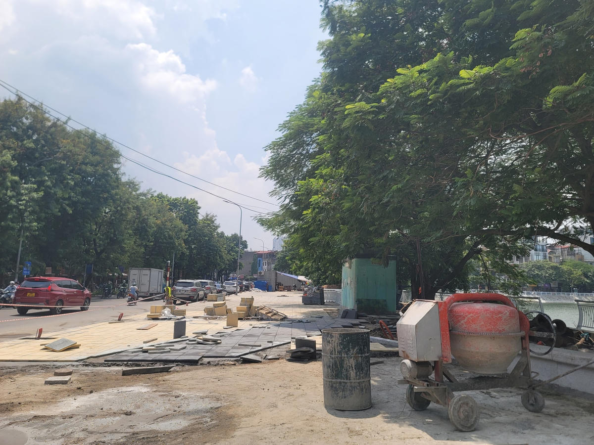 Nhiều hạng mục đang tiếp tục được hoàn thiện.