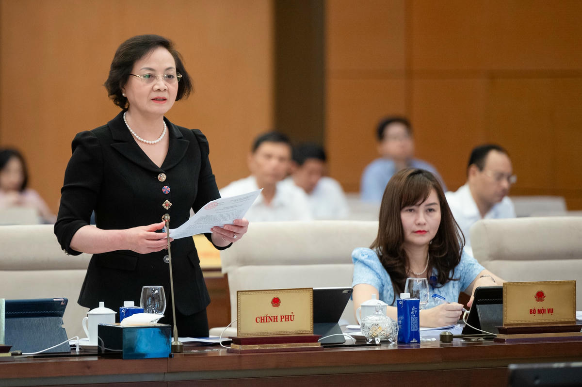 Z61_4357 - Bộ trưởng Bộ Nội vụ Phạm Thị Thanh Trà