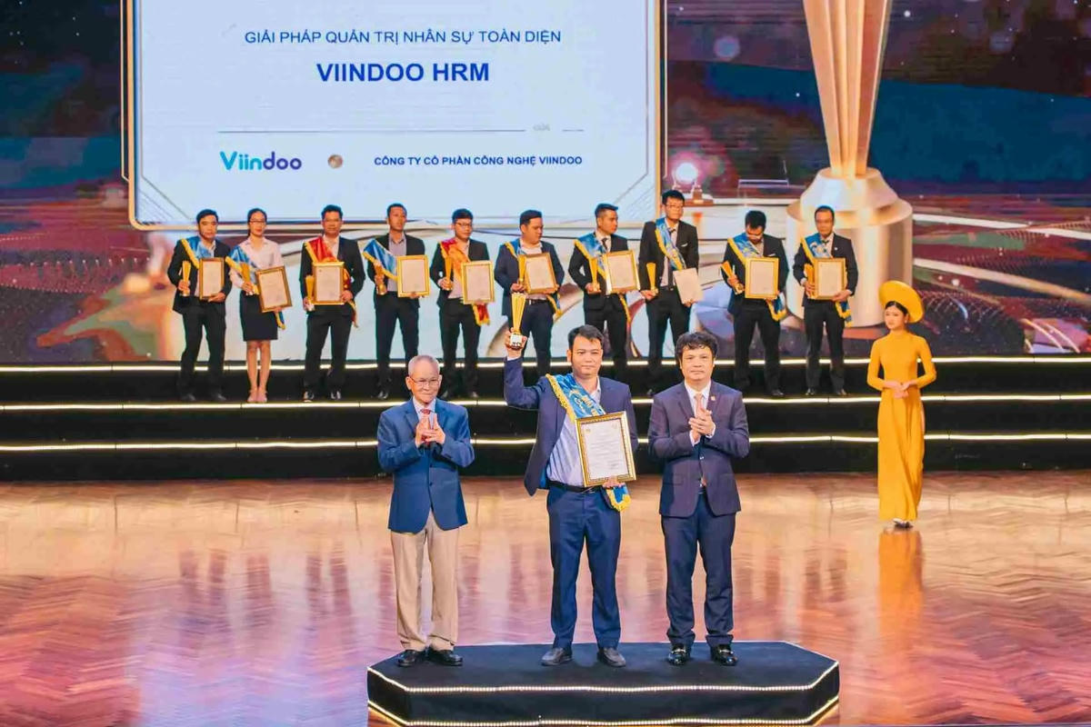 Đại diện Viindoo tại Sao Khuê 2022.