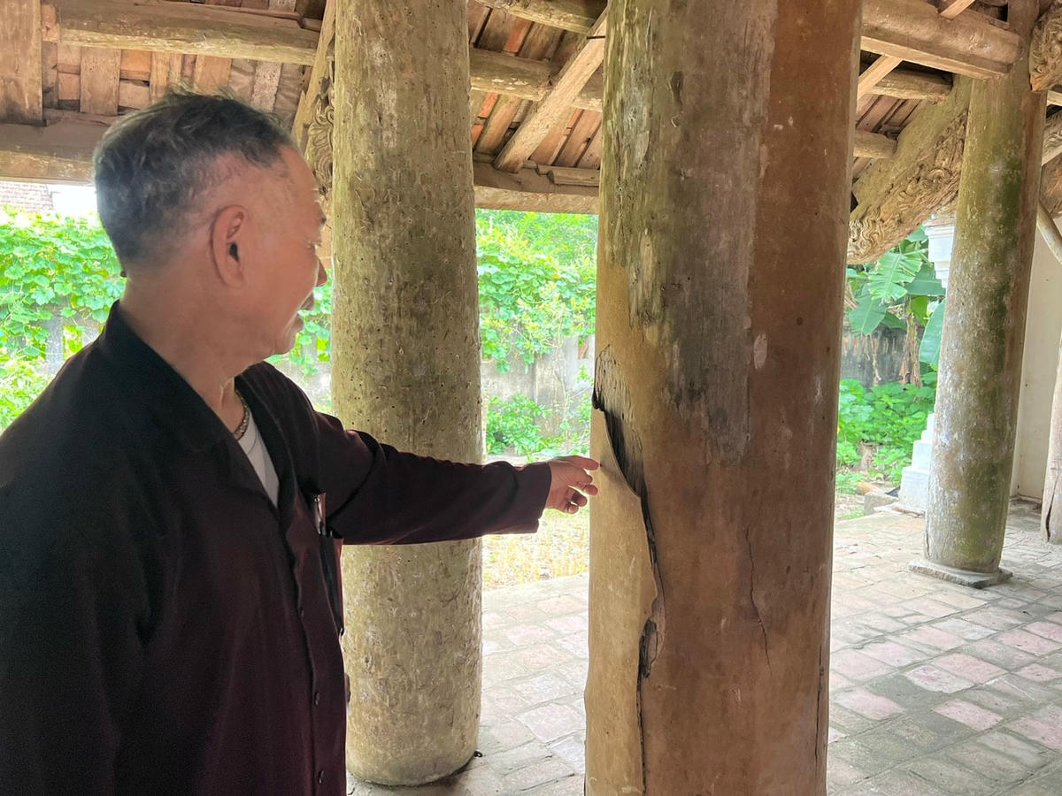 Nhưng nay đình đã xuống cấp nghiêm trọng