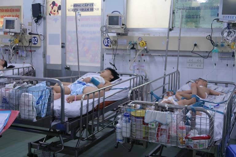 Số ca mắc tay chân miệng ở trẻ nhỏ tăng trong vài tuần gần đây.