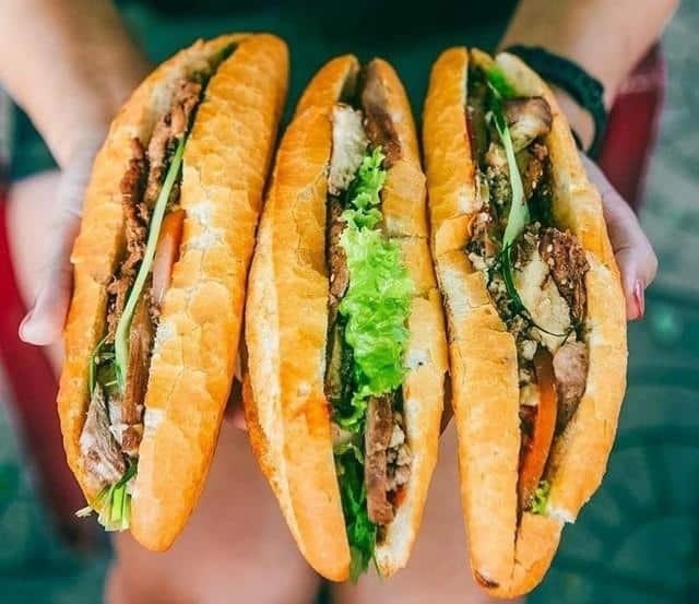 Bánh mì Việt được du khách các nước ưa thích.