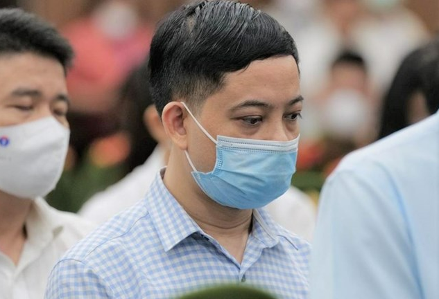 Bị cáo Phạm Trung Kiên, cựu Thư ký Thứ trưởng Bộ Y tế.