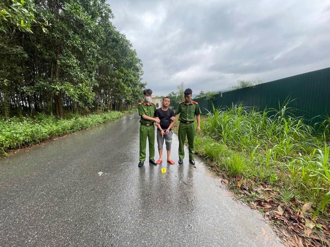 Đoạn đường các đối tượng cướp giật tài sản. Ảnh: Nguyễn Chung - Mạnh Việt