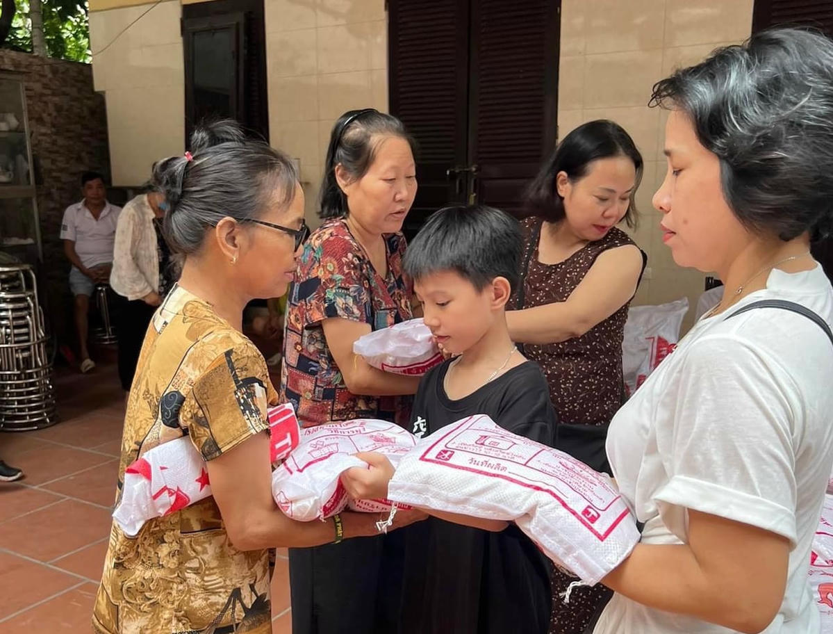 Duy luôn ước sẽ lớn thật nhanh để góp sức nhiều hơn nữa vào các hoạt động thiện nguyện.