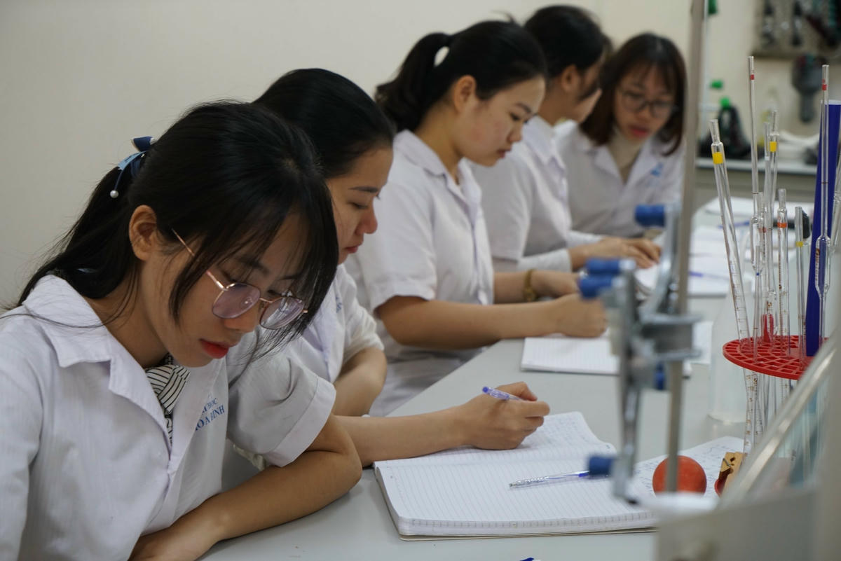 Sinh viên Trường Đại học Hòa Bình. 