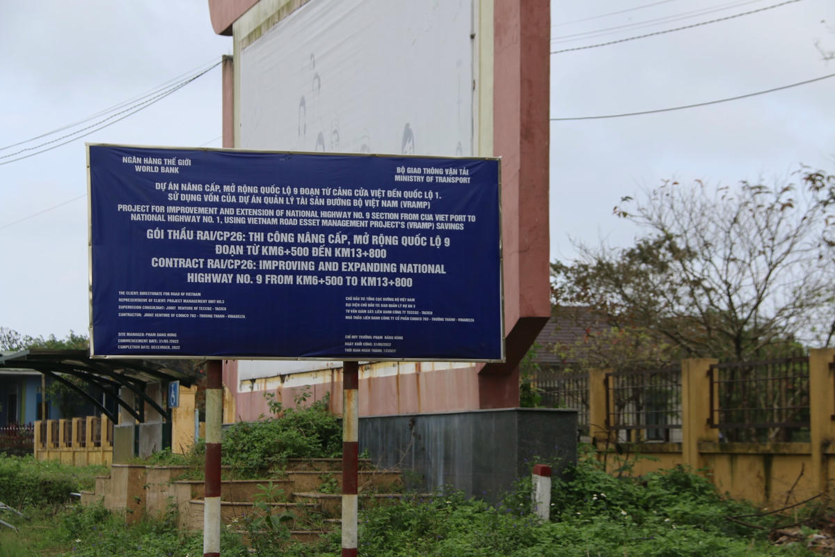 Gói thầu RAI/CP26 thuộc dự án QL 9 được tổ chức động thổ vào ngày 21/3/2022.