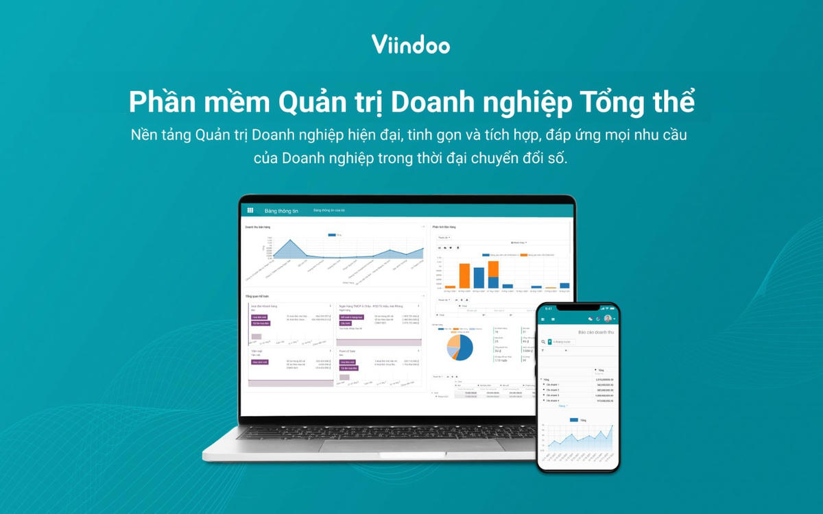 Phần mềm Quản trị Doanh nghiệp Viindoo.