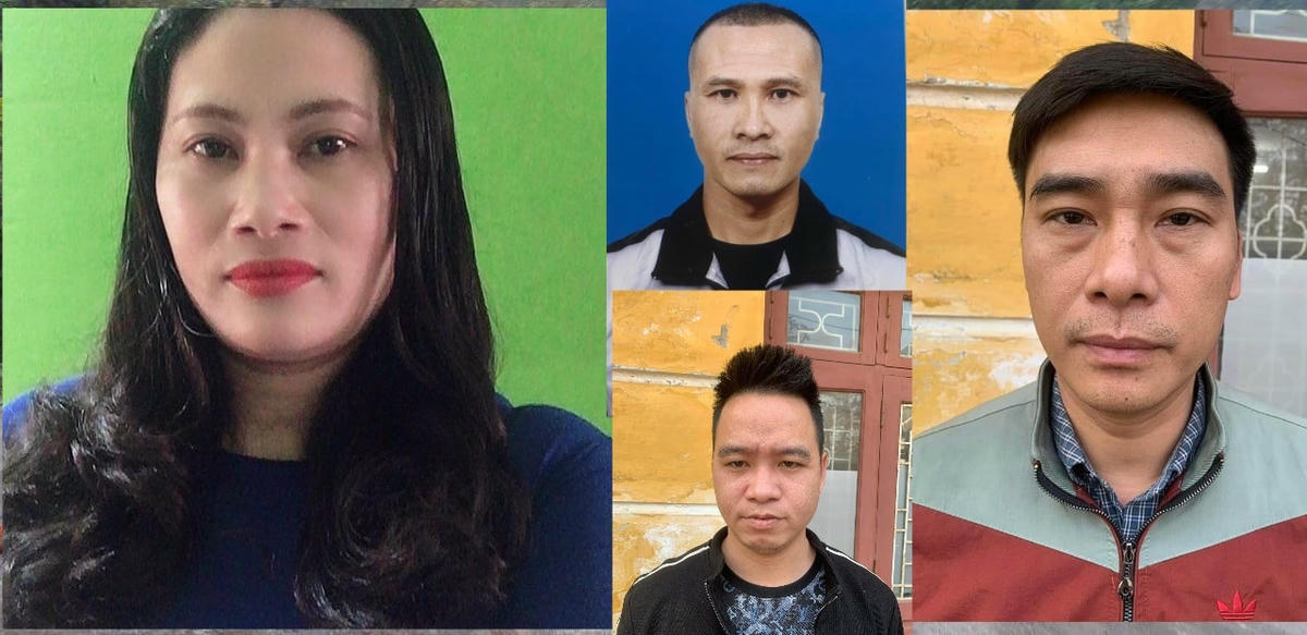 Một số đối tượng tại CQĐT. Ảnh: Công an tỉnh Tuyên Quang