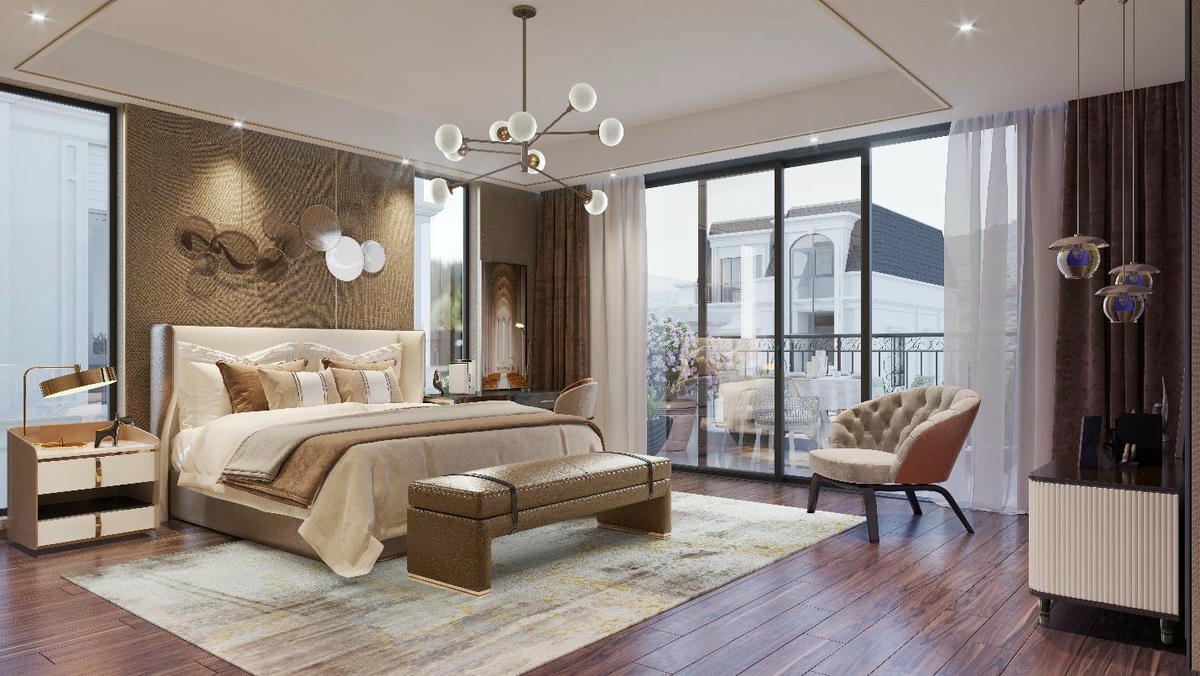 Thảo Viên Villas là một “Châu Âu thu nhỏ” giữa lòng đại đô thị Hinode Royal Park .