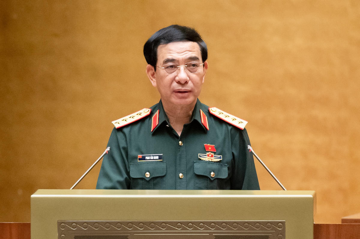 Z61_4416 - Bộ trưởng Bộ Quốc phòng Phan Văn Giang