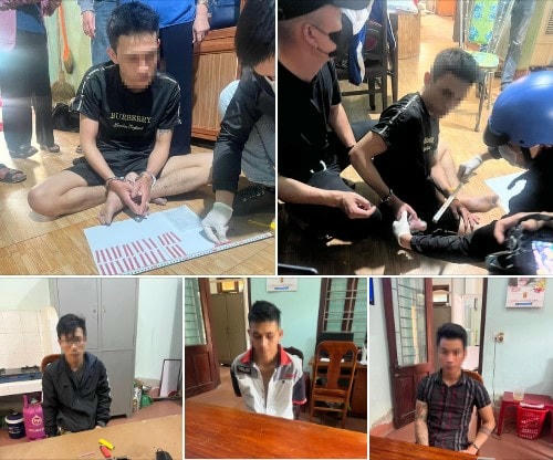 Công an phường 1 xoá thành công điểm mua bán trái phép chất ma tuý. Ảnh: CAP1.