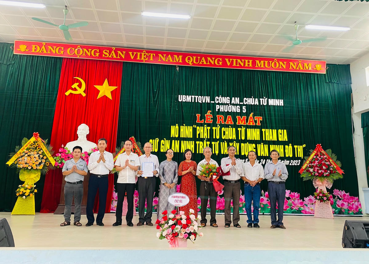 Mô hình là kết quả đầy tâm huyết, trách nhiệm của các chức sắc, chức việc trên địa bàn TP Đông Hà.