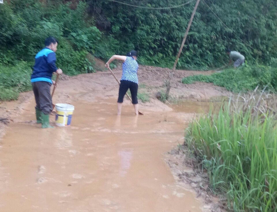 Nhiều hộ dân phải sống 