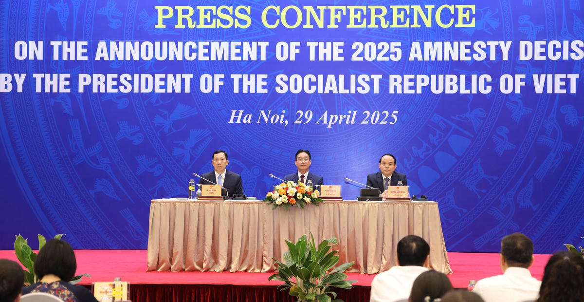 Công bố Quyết định đặc xá của Chủ tịch nước đối với hơn 8.000 phạm nhân- Ảnh 2.