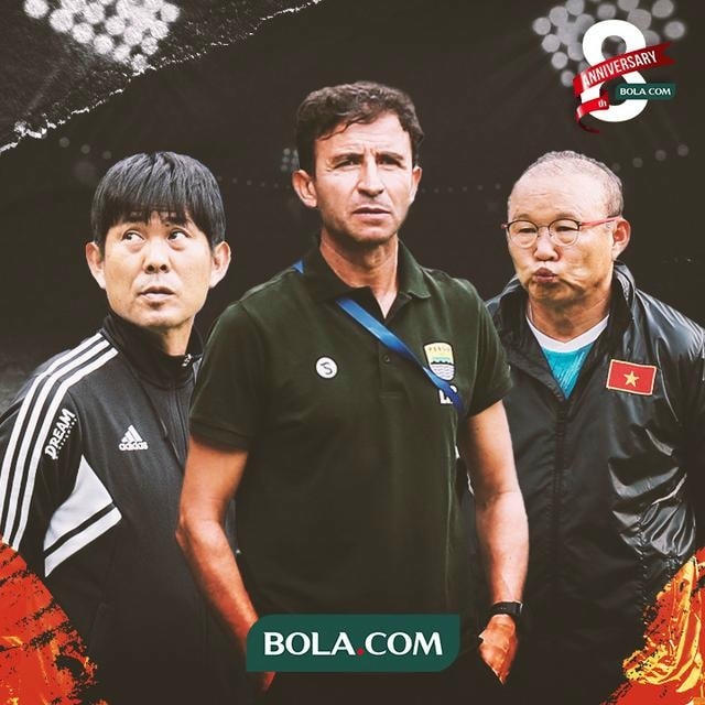 HLV Park Hang Seo nằm trong số ứng cử viên dẫn dắt đội tuyển Indonesia. Ảnh: Bola).