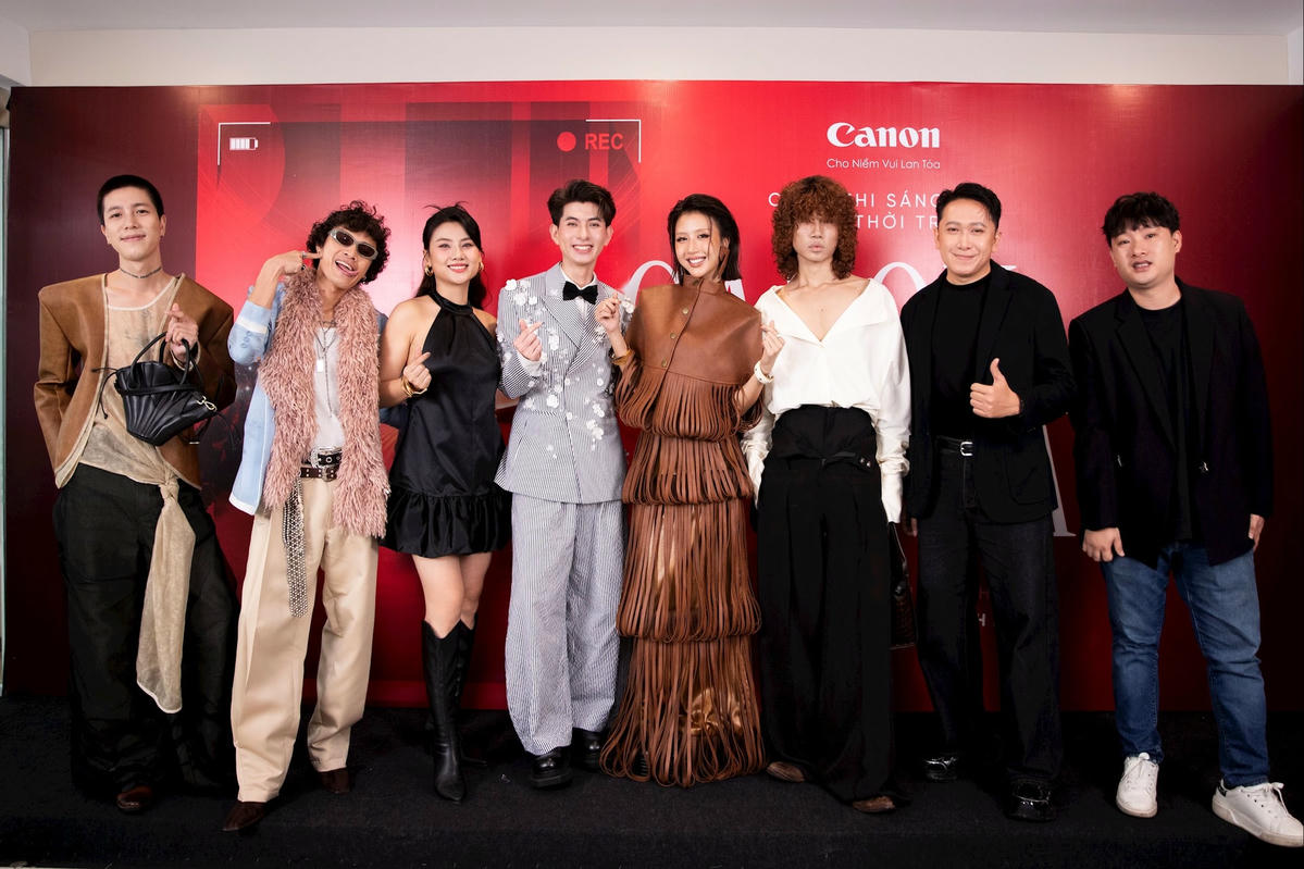 Dàn Mentor của Canon Fashion Runway