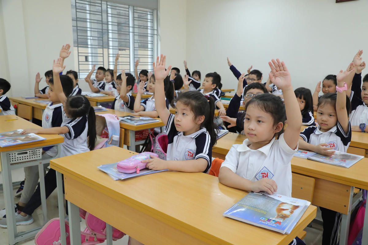 Cần xây dựng môi trường học tập an toàn, lành mạnh vì thế hệ tương lai. Ảnh: Quang Vinh.