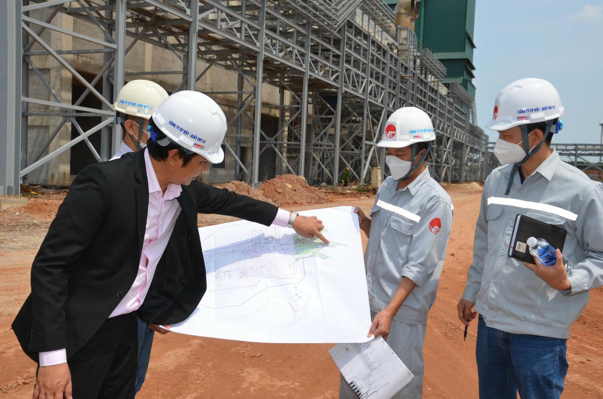 Nhà máy Bột – Giấy VNT 19 rất chú trọng công tác đào tạo cho người lao động.