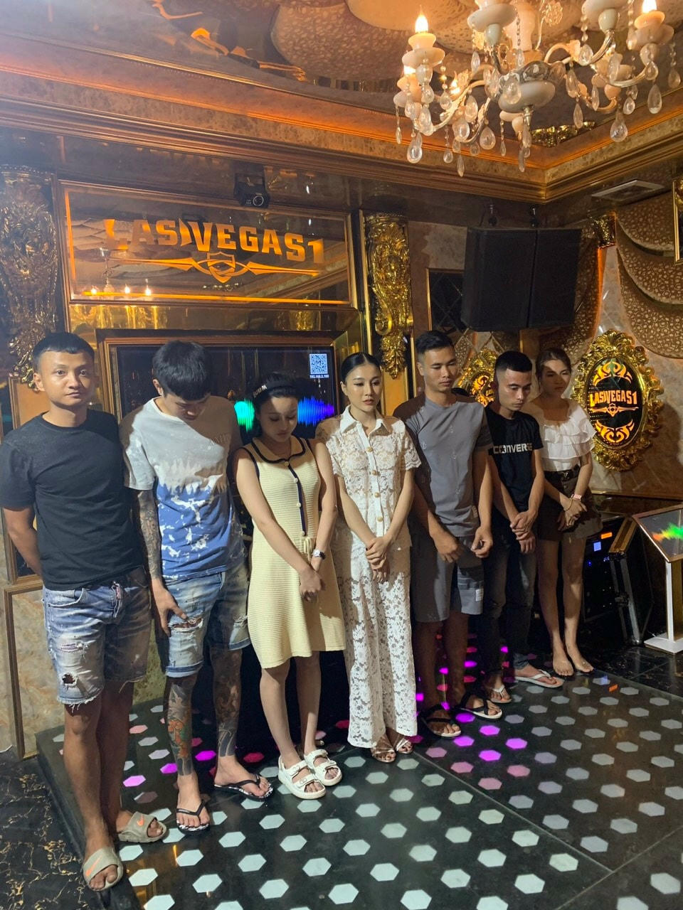 NHiều đối tượng còn rất trẻ. Ảnh Nguyễn Chung