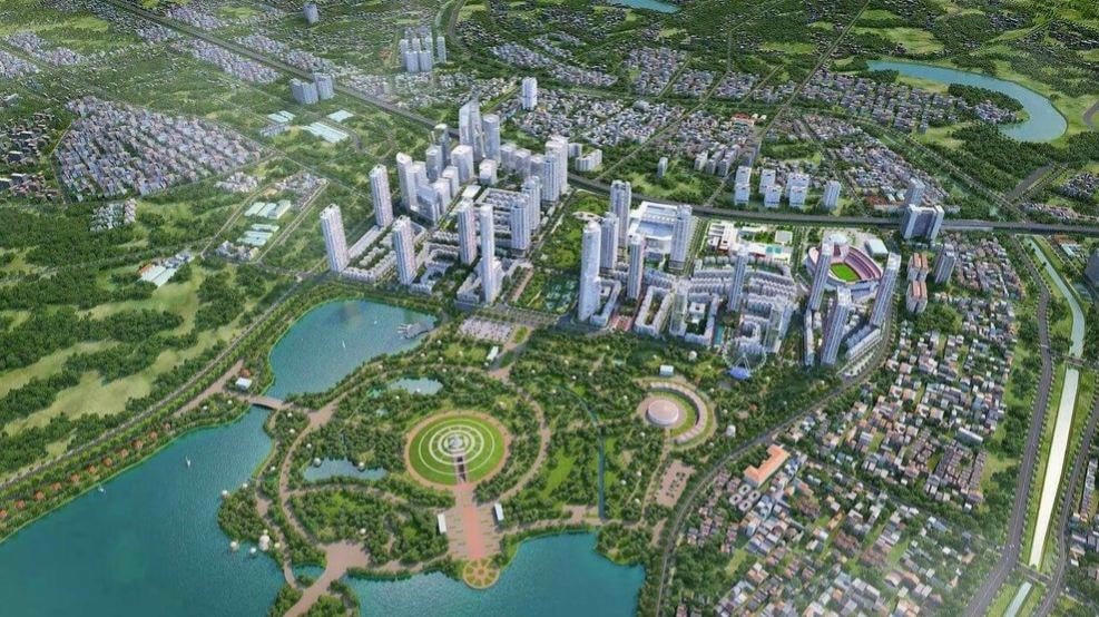 Phối cảnh dự án The Manor Central Park.