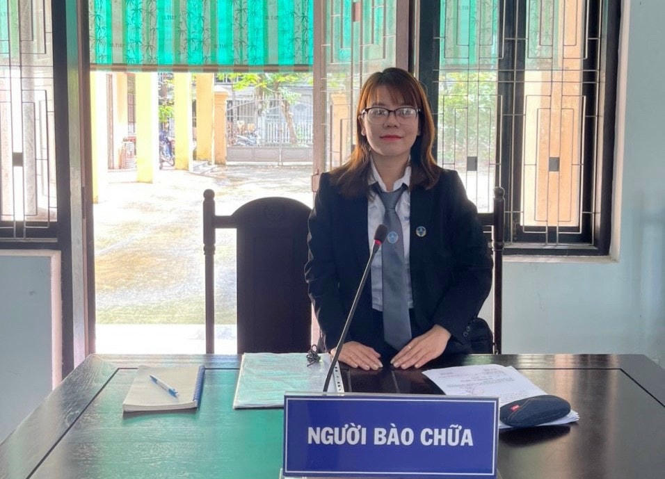 Luật sư Võ Thị Tuệ Minh.