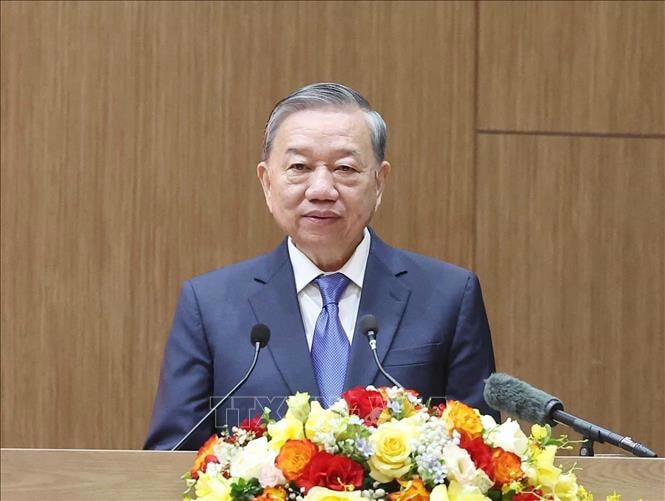 Tổng Bí thư Tô Lâm: Thi đua vì an ninh Tổ quốc có ở từng người, từ trong suy nghĩ, hành động và mọi công việc hằng ngày- Ảnh 2.