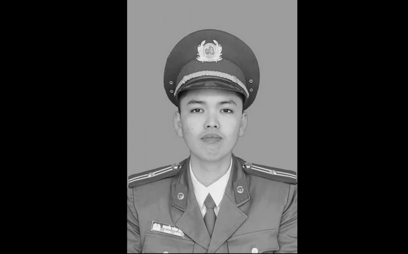 Thiếu tá Nguyễn Đăng Khải. (Nguồn: Bộ Công an)