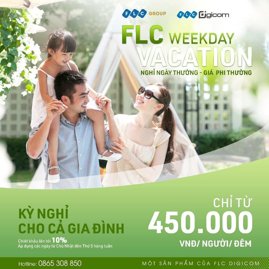 Thẻ nghỉ dưỡng FLC Weekday Vacation.