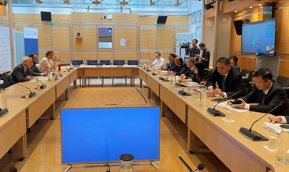 Quang cảnh buổi làm việc. Ảnh CTV